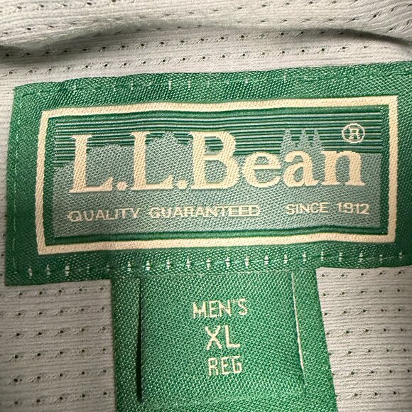 VTG Men's L.L.‎ BEAN Windbreaker Zip-Up Athletic Vest | Size XL - Picture 10 of 13